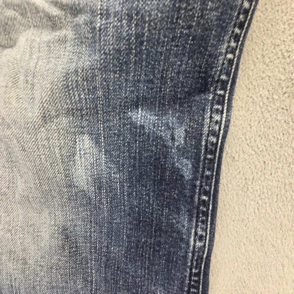 Diesel Jeans Mens 30x30 Blue Larkee Regular Straight Stretch Button Fly 008B2